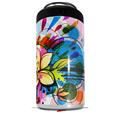 WraptorSkinz Skin Decal Wrap compatible with Yeti 16oz Tall Colster Can Cooler Insulator Floral Splash (COOLER NOT INCLUDED)