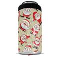 WraptorSkinz Skin Decal Wrap compatible with Yeti 16oz Tall Colster Can Cooler Insulator Lots of Santas (COOLER NOT INCLUDED)