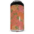 WraptorSkinz Skin Decal Wrap compatible with Yeti 16oz Tall Colster Can Cooler Insulator Flowers Pattern Roses 06 (COOLER NOT INCLUDED)