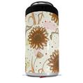 WraptorSkinz Skin Decal Wrap compatible with Yeti 16oz Tall Colster Can Cooler Insulator Flowers Pattern 19 (COOLER NOT INCLUDED)