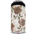 WraptorSkinz Skin Decal Wrap compatible with Yeti 16oz Tall Colster Can Cooler Insulator Flowers Pattern Roses 20 (COOLER NOT INCLUDED)