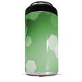 WraptorSkinz Skin Decal Wrap compatible with Yeti 16oz Tall Colster Can Cooler Insulator Bokeh Hex Green (COOLER NOT INCLUDED)