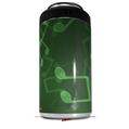 WraptorSkinz Skin Decal Wrap compatible with Yeti 16oz Tall Colster Can Cooler Insulator Bokeh Music Green (COOLER NOT INCLUDED)