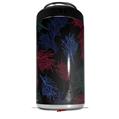 WraptorSkinz Skin Decal Wrap compatible with Yeti 16oz Tall Colster Can Cooler Insulator Floating Coral Black (COOLER NOT INCLUDED)
