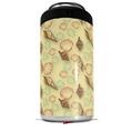 WraptorSkinz Skin Decal Wrap compatible with Yeti 16oz Tall Colster Can Cooler Insulator Sea Shells 02 Yellow Sunshine (COOLER NOT INCLUDED)