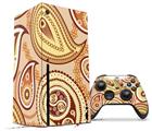 WraptorSkinz Skin Wrap compatible with the 2020 XBOX Series X Console and Controller Paisley Vect 01 (XBOX NOT INCLUDED)