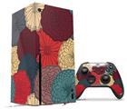 WraptorSkinz Skin Wrap compatible with the 2020 XBOX Series X Console and Controller Flowers Pattern 04 (XBOX NOT INCLUDED)