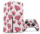 WraptorSkinz Skin Wrap compatible with the 2020 XBOX Series X Console and Controller Flowers Pattern 16 (XBOX NOT INCLUDED)