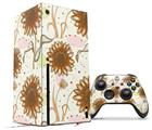 WraptorSkinz Skin Wrap compatible with the 2020 XBOX Series X Console and Controller Flowers Pattern 19 (XBOX NOT INCLUDED)