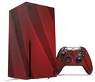 WraptorSkinz Skin Wrap compatible with the 2020 XBOX Series X Console and Controller VintageID 25 Red (XBOX NOT INCLUDED)