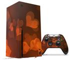 WraptorSkinz Skin Wrap compatible with the 2020 XBOX Series X Console and Controller Bokeh Hearts Fire (XBOX NOT INCLUDED)