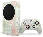 WraptorSkinz Skin Wrap compatible with the 2020 XBOX Series S Console and Controller Flowers Pattern 02 (XBOX NOT INCLUDED)