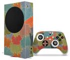 WraptorSkinz Skin Wrap compatible with the 2020 XBOX Series S Console and Controller Flowers Pattern 03 (XBOX NOT INCLUDED)