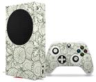 WraptorSkinz Skin Wrap compatible with the 2020 XBOX Series S Console and Controller Flowers Pattern 05 (XBOX NOT INCLUDED)