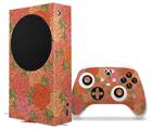 WraptorSkinz Skin Wrap compatible with the 2020 XBOX Series S Console and Controller Flowers Pattern Roses 06 (XBOX NOT INCLUDED)