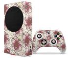 WraptorSkinz Skin Wrap compatible with the 2020 XBOX Series S Console and Controller Flowers Pattern 23 (XBOX NOT INCLUDED)