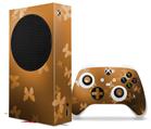 WraptorSkinz Skin Wrap compatible with the 2020 XBOX Series S Console and Controller Bokeh Butterflies Orange (XBOX NOT INCLUDED)