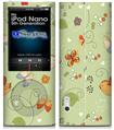 iPod Nano 5G Skin - Birds Butterflies and Flowers