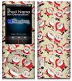 iPod Nano 5G Skin - Lots of Santas