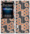 iPod Nano 5G Skin - Locknodes 02 Burnt Orange