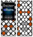 iPod Nano 5G Skin - Locknodes 05 Burnt Orange