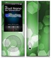 iPod Nano 5G Skin - Bokeh Hex Green