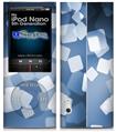 iPod Nano 5G Skin - Bokeh Squared Blue