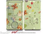 Birds Butterflies and Flowers - Decal Style skin fits Zune 80/120GB  (ZUNE SOLD SEPARATELY)