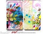 Floral Splash - Decal Style skin fits Zune 80/120GB  (ZUNE SOLD SEPARATELY)