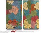 Flowers Pattern 01 - Decal Style skin fits Zune 80/120GB  (ZUNE SOLD SEPARATELY)