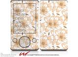 Flowers Pattern 15 - Decal Style skin fits Zune 80/120GB  (ZUNE SOLD SEPARATELY)