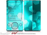 Bokeh Hex Neon Teal - Decal Style skin fits Zune 80/120GB  (ZUNE SOLD SEPARATELY)
