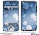 iPod Touch 4G Decal Style Vinyl Skin - Bokeh Hex Blue