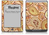 Paisley Vect 01 - Decal Style Skin (fits Amazon Kindle Touch Skin)