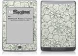 Flowers Pattern 05 - Decal Style Skin (fits Amazon Kindle Touch Skin)