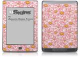 Flowers Pattern 12 - Decal Style Skin (fits Amazon Kindle Touch Skin)