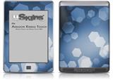 Bokeh Hex Blue - Decal Style Skin (fits Amazon Kindle Touch Skin)