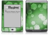 Bokeh Hex Green - Decal Style Skin (fits Amazon Kindle Touch Skin)
