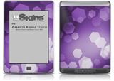 Bokeh Hex Purple - Decal Style Skin (fits Amazon Kindle Touch Skin)