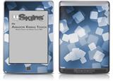 Bokeh Squared Blue - Decal Style Skin (fits Amazon Kindle Touch Skin)