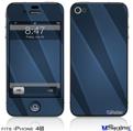 iPhone 4S Decal Style Vinyl Skin - VintageID 25 Blue