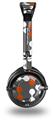 Locknodes 04 Burnt Orange Decal Style Skin fits Skullcandy Lowrider Headphones (HEADPHONES  SOLD SEPARATELY)