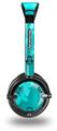 Bokeh Butterflies Neon Teal Decal Style Skin fits Skullcandy Lowrider Headphones (HEADPHONES  SOLD SEPARATELY)