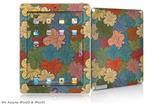 iPad Skin - Flowers Pattern 01 (fits iPad2 and iPad3)