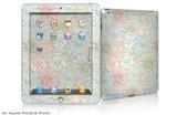 iPad Skin - Flowers Pattern 02 (fits iPad2 and iPad3)