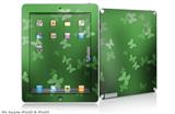 iPad Skin - Bokeh Butterflies Green (fits iPad2 and iPad3)