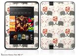 Elephant LoveDecal Style Skin fits 2012 Amazon Kindle Fire HD 7 inch