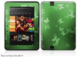 Bokeh Butterflies GreenDecal Style Skin fits 2012 Amazon Kindle Fire HD 7 inch