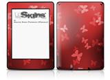 Bokeh Butterflies Red - Decal Style Skin fits Amazon Kindle Paperwhite (Original)