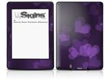 Bokeh Hearts Purple - Decal Style Skin fits Amazon Kindle Paperwhite (Original)